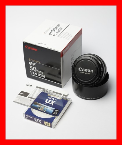 Canon 50mm usm con - 50mm, f/1.4