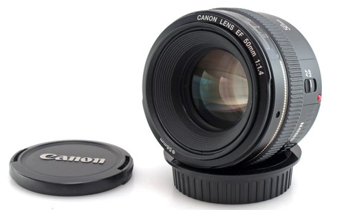 Canon 50mm 4 usm - f1.4,